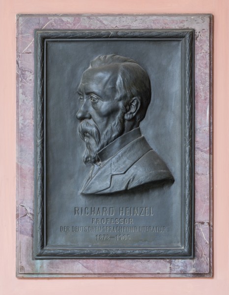Richard Heinzel (Nr. 53) Basrelief in the Arkadenhof, University of Vienna-1347