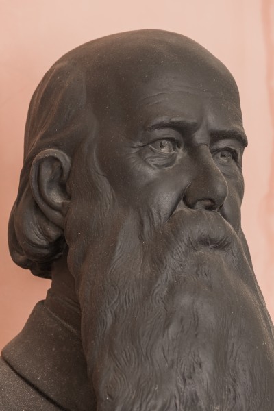 Robert von Zimmermann (Nr. 22) - Bronce bust in the Arkadenhof, University of Vienna - 0324