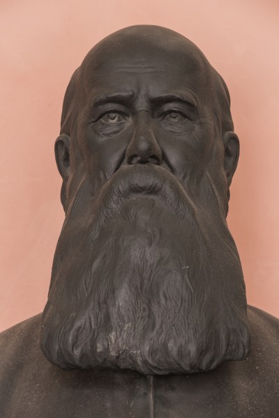 Robert von Zimmermann (Nr. 22) - Bronce bust in the Arkadenhof, University of Vienna - 0327