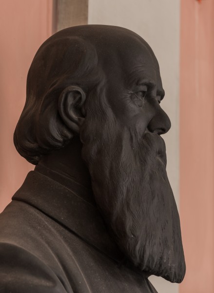 Robert von Zimmermann (Nr. 22) - Bronze bust in the Arkadenhof, University of Vienna - 0326