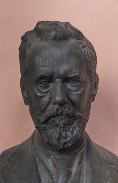 Rudolf Wegscheider (1859-1935), Nr. 38 (Bronce) in the Arkadenhof of the University of Vienna-2157