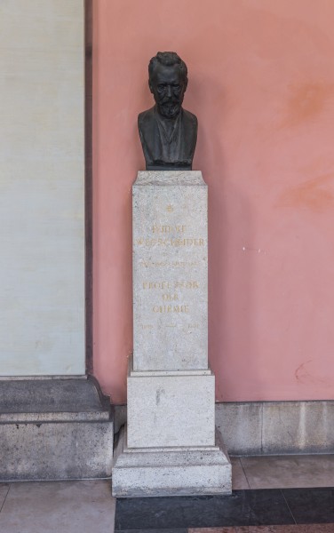 Rudolf Wegscheider (1859-1935), Nr. 38 (bronze) in the Arkadenhof of the University of Vienna-1875