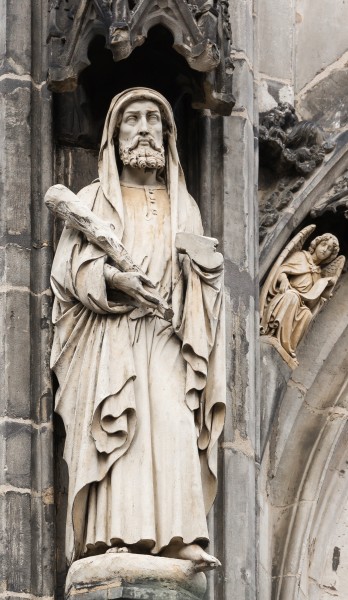 Saint Jude statue, Cathedral, Aachen, Germany