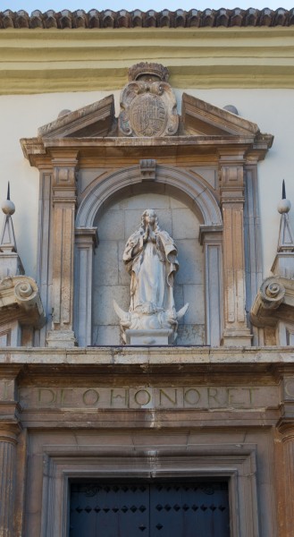 San Jeronimo statue virgin Mary Granada Andalusia Spain