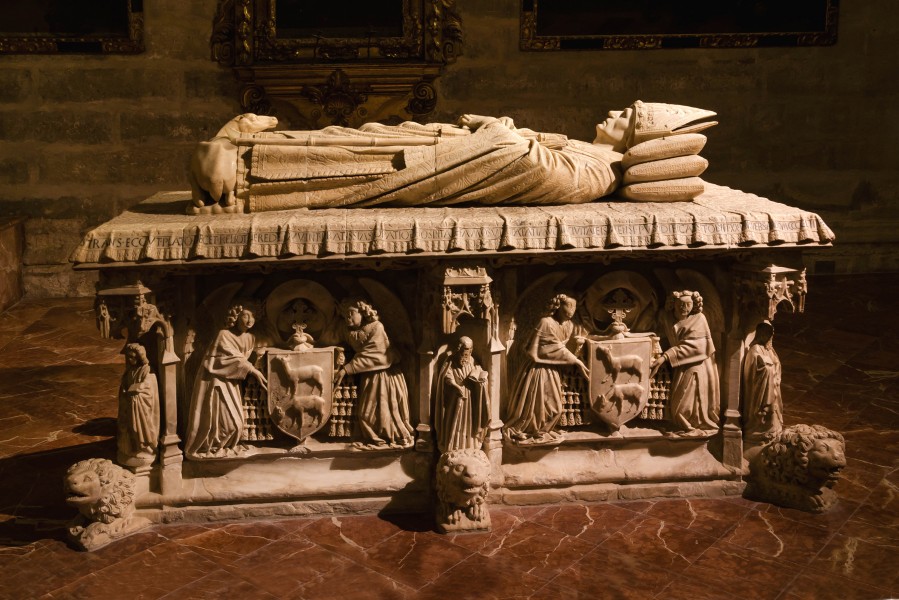 Sarcophage cardinal Juan de Cervantes cathédrale Séville Espagne