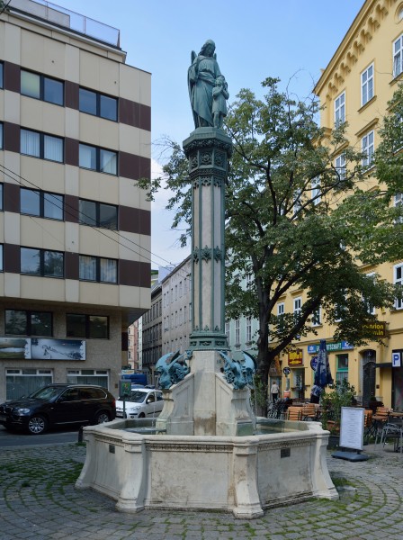 Schutzengelbrunnen Rilkeplatz DSC 0437w