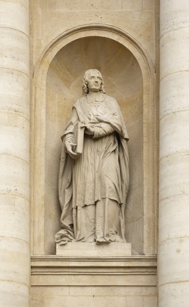 Statue Bossuet Barrias Sorbonne