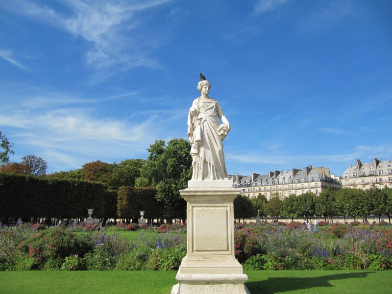 Statue dans le Jardin des Tuileries
