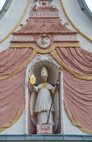 Stift Griffen Pfarrkirche Mariae Himmelfahrt Statue hl Norbert 22102015 1851