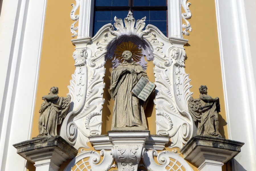 Stiftskirche Rein - Fassade, Bernhard von Clairvaux