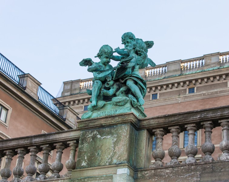 the royal palace in Stockholm city, Sweden, June 2014, picture 39