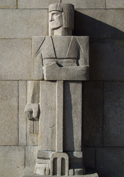 Stone sculpture in St. Annaberg
