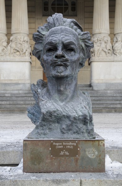 Strindberg-byste i Stockholm (2)