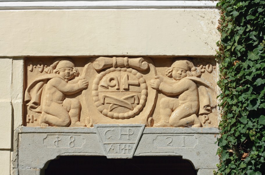 Tür-Relief am alten Herrenhaus, Schmiedleithen