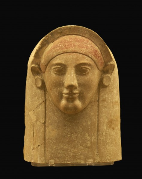 Terracotta female bust ionian