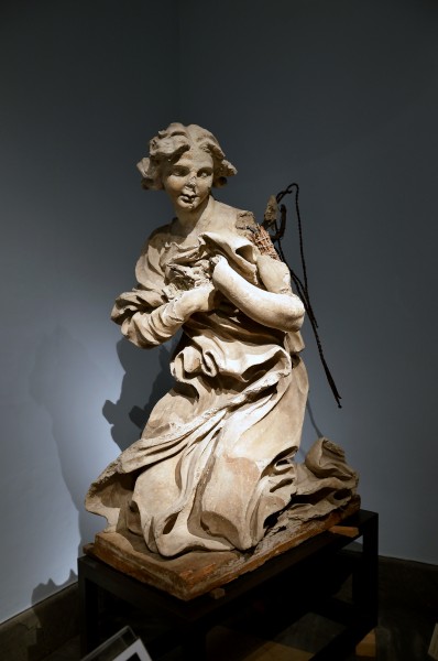 Test of angel by Bernini