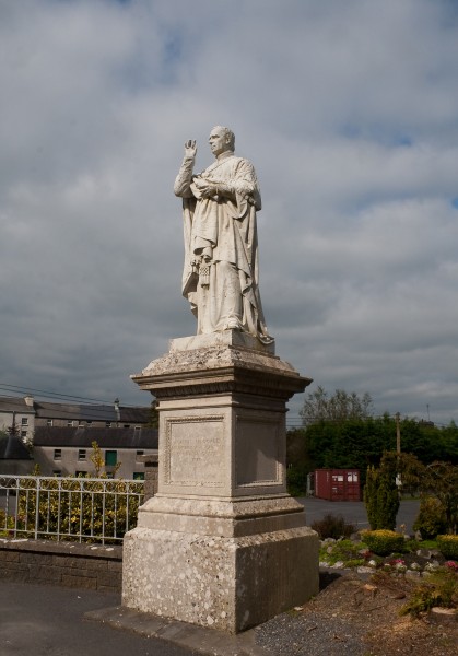 Tuam Cathedral of the Assumption Statue of Archbishop John MacHale 2009 09 14