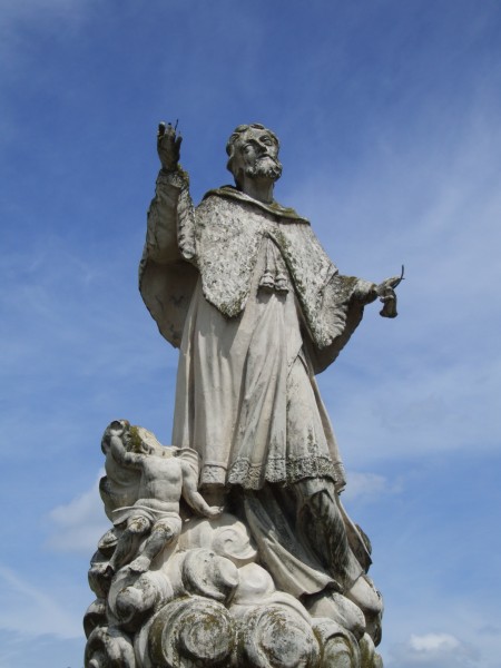Varaždin - statue near Old Town