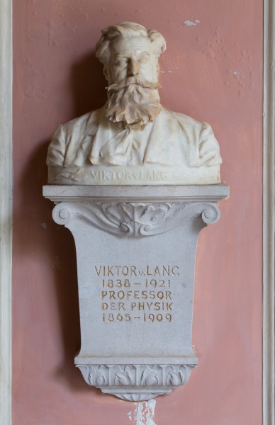 Victor von Lang (Nr. 60) Bust in the Arkadenhof, University of Vienna-9298