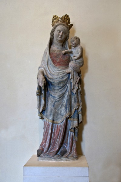Vierge enfant Bourgogne RF880 Louvre