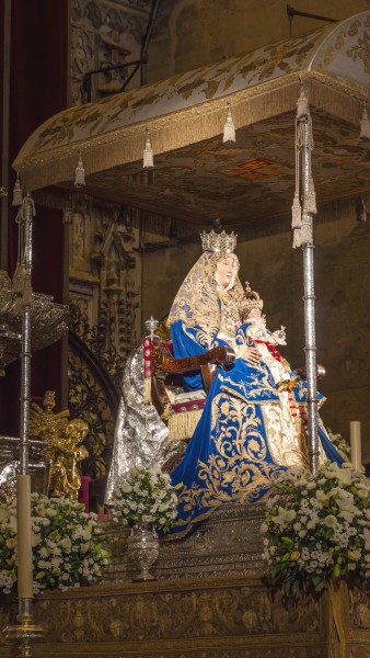 Virgen de los Reyes 1 Cathedral Seville Spain