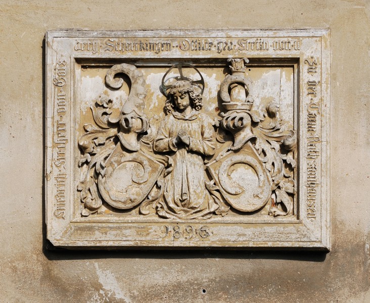 Wappentafel Schöckinger Schloß