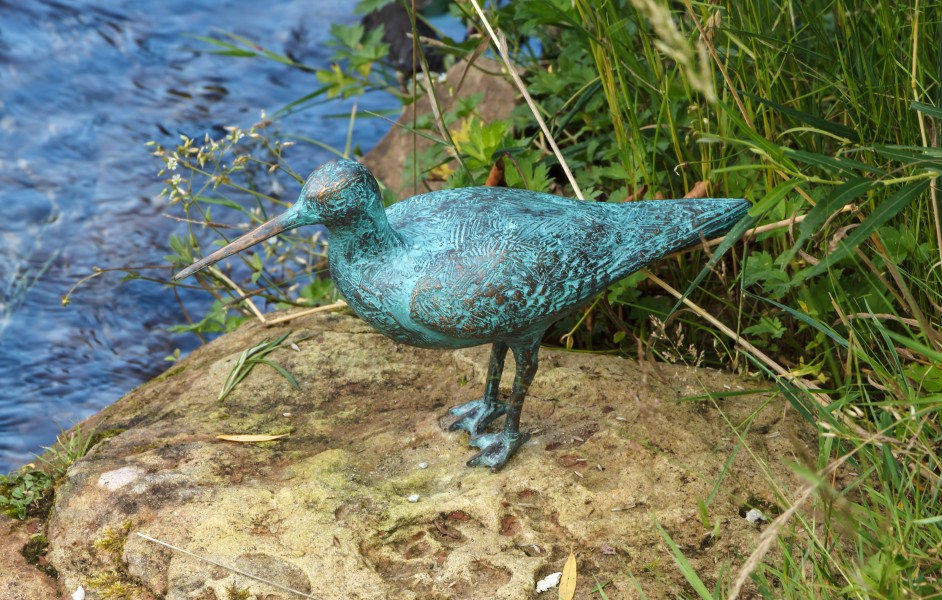 Wasserläufer wachsam - Atelier Strassacker