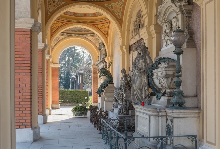Wien Zentralfriedhof Grabmäler mitte