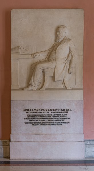 Wilhelm von Hartel (1839-1907) halfrelief Nr 86 Arkadenhof University of Vienna-1909