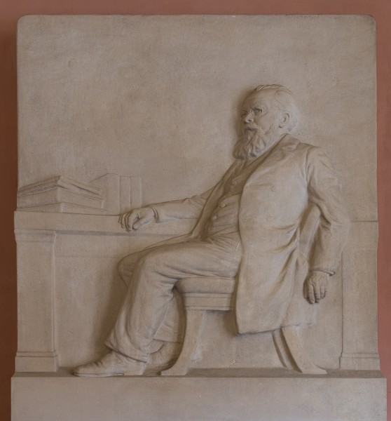 Wilhelm von Hartel (1839-1907) halfrelief Nr 86 Arkadenhof University of Vienna-1919