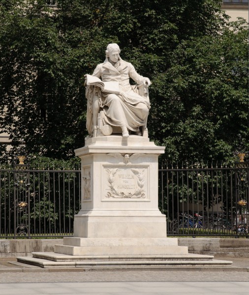 Wilhelm von Humboldt statue - Berlin