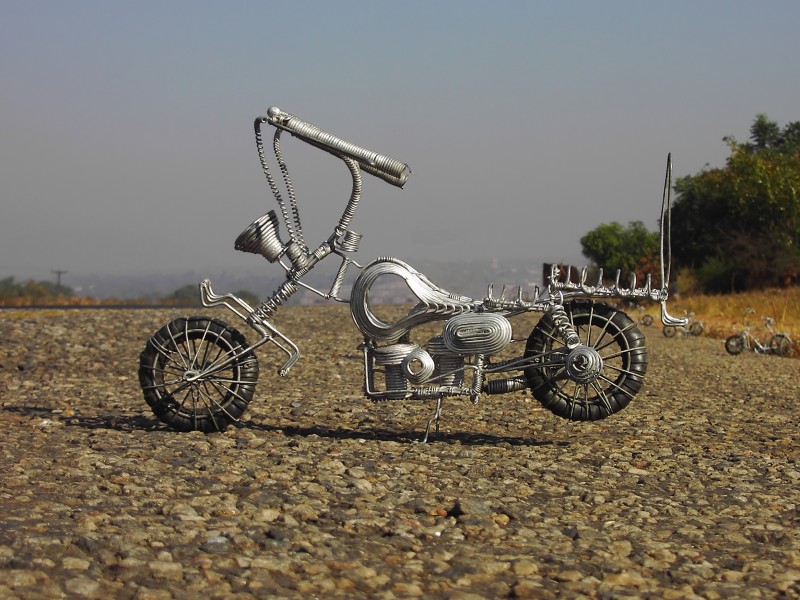 Wire Bike in Zambia