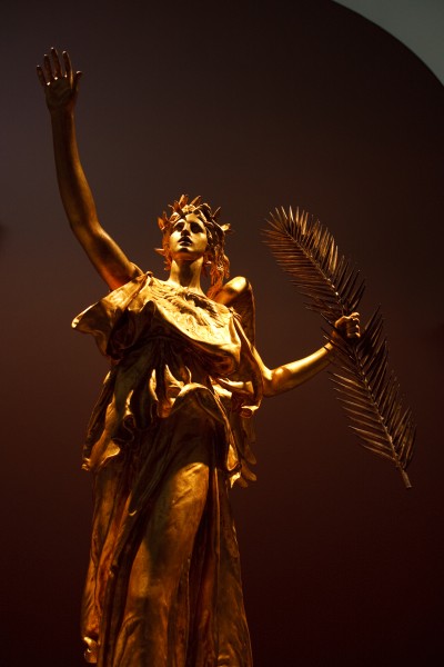 WLA cma Victory gilded bronze