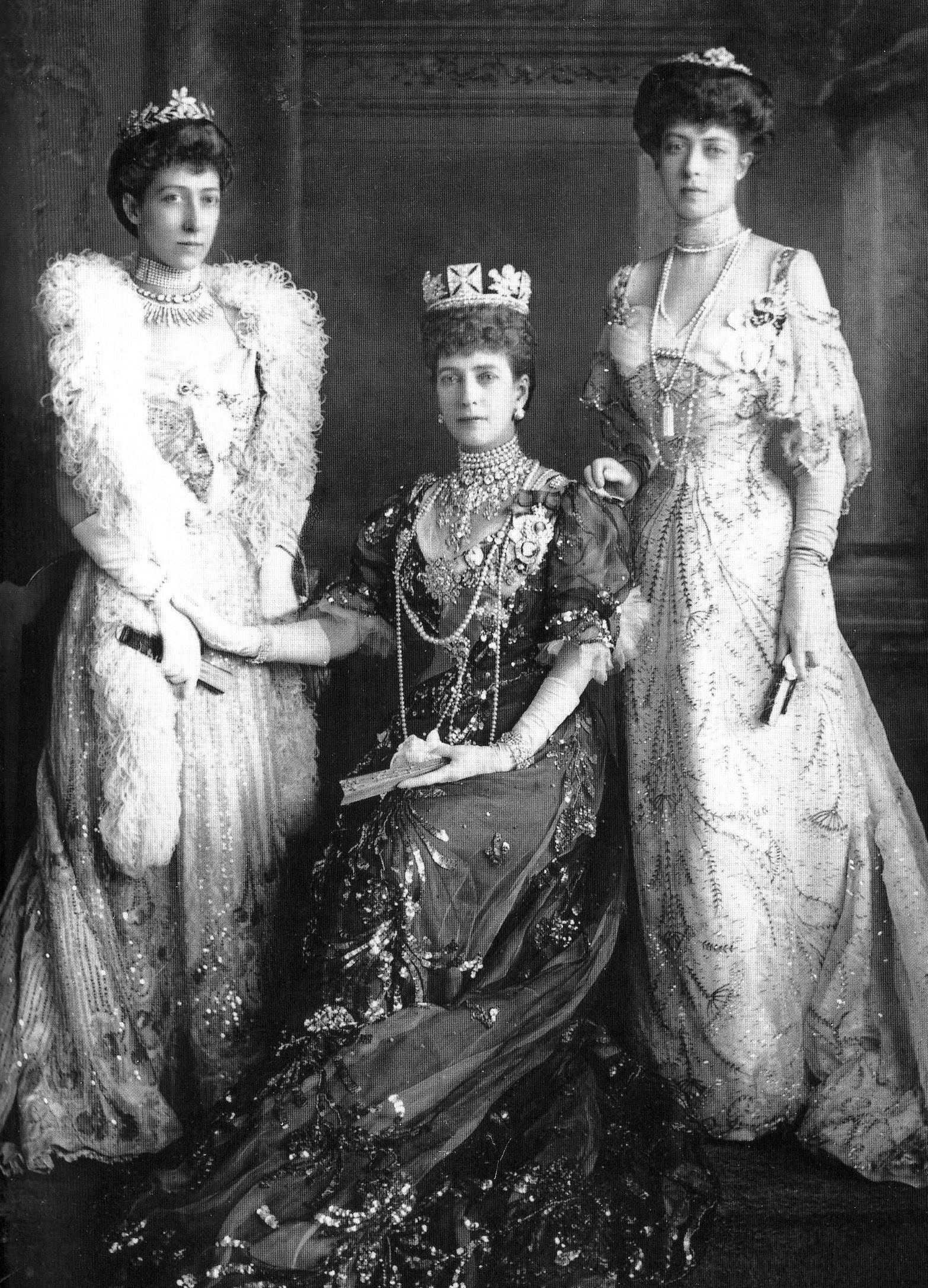 Queen Alexandra-Louise and Victoria