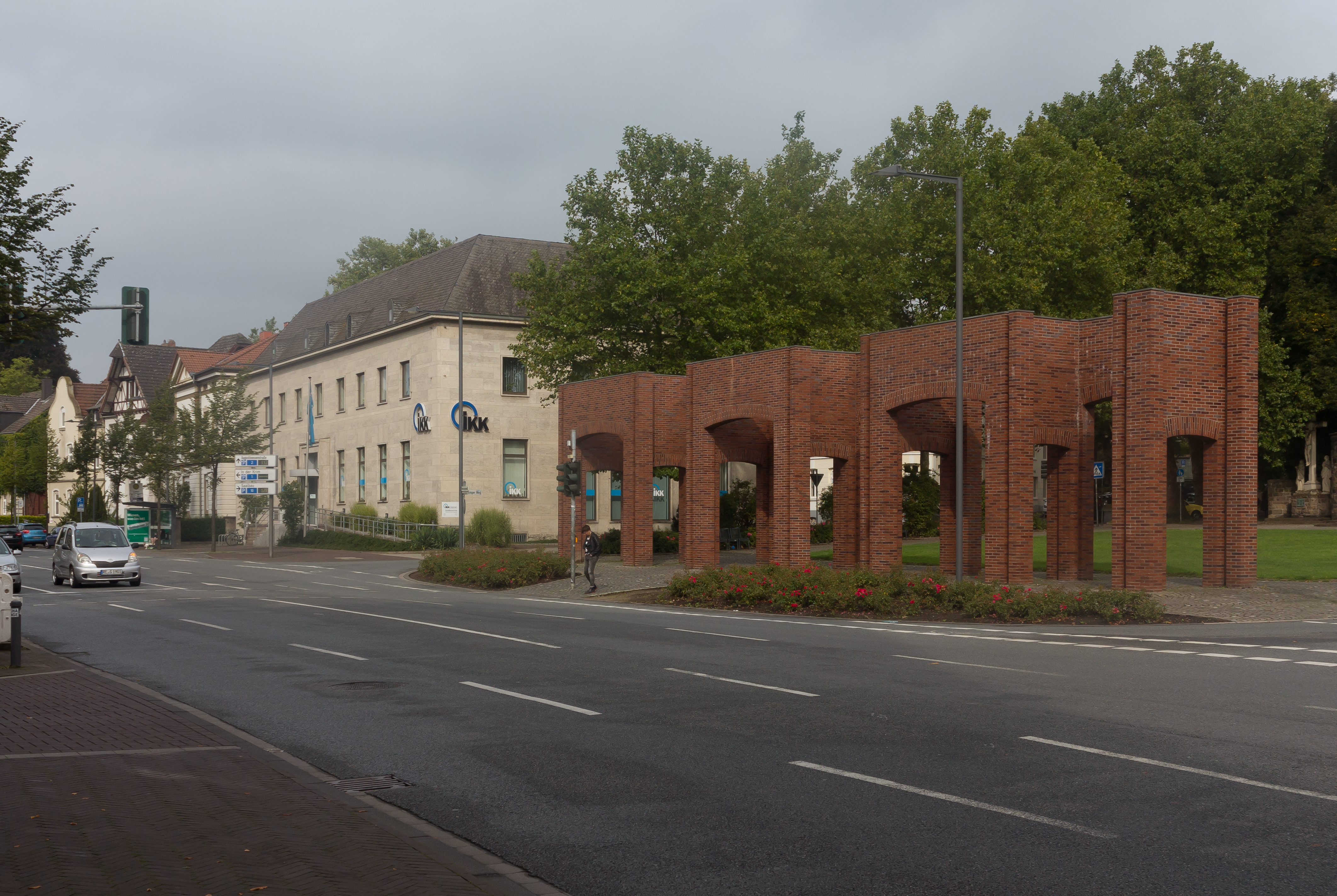 Recklinghausen, Backsteinskulptur am Lohtor foto5 2015-09-13 11.02