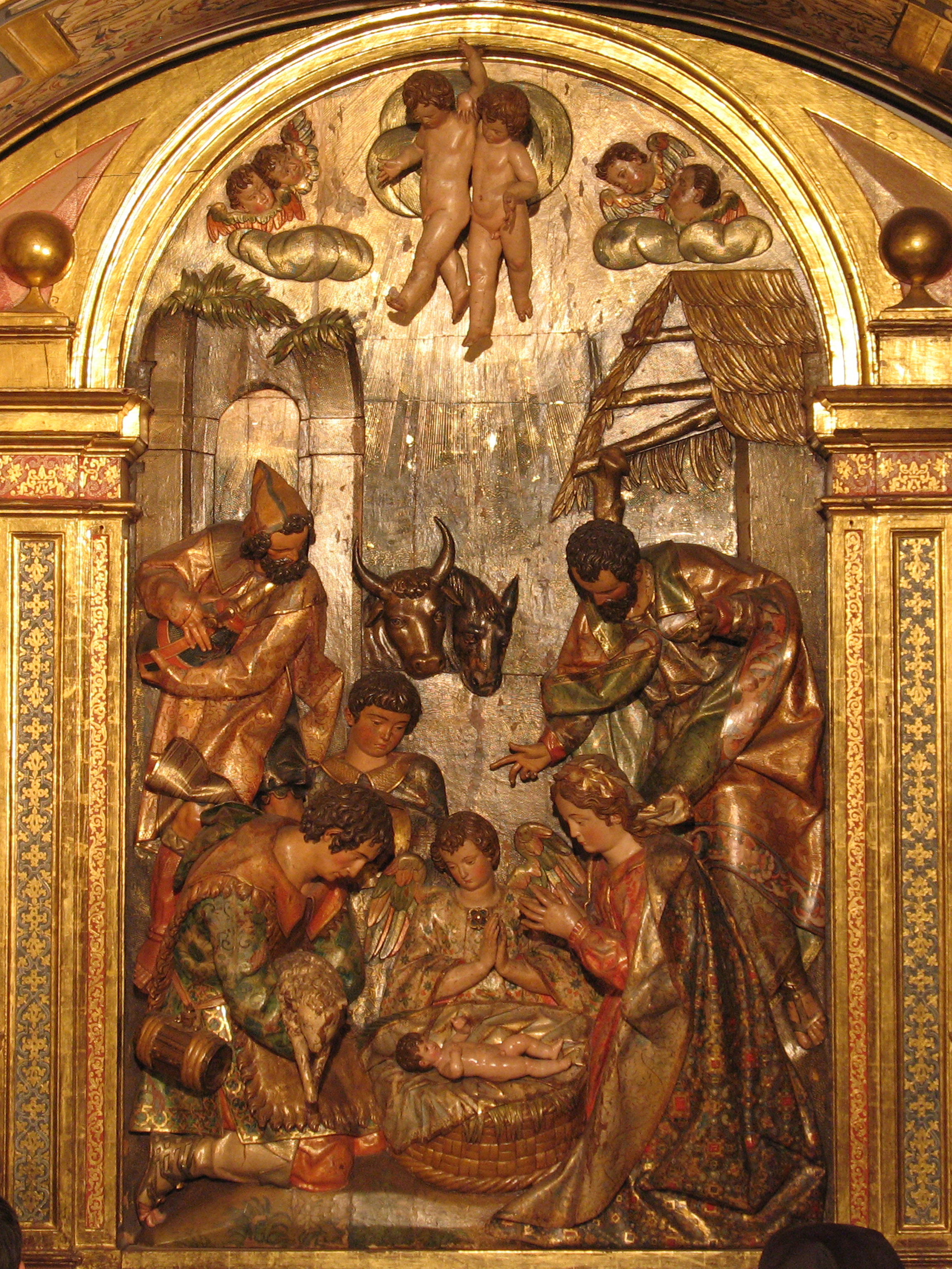 Retablo del Nacimiento. Huelgas
