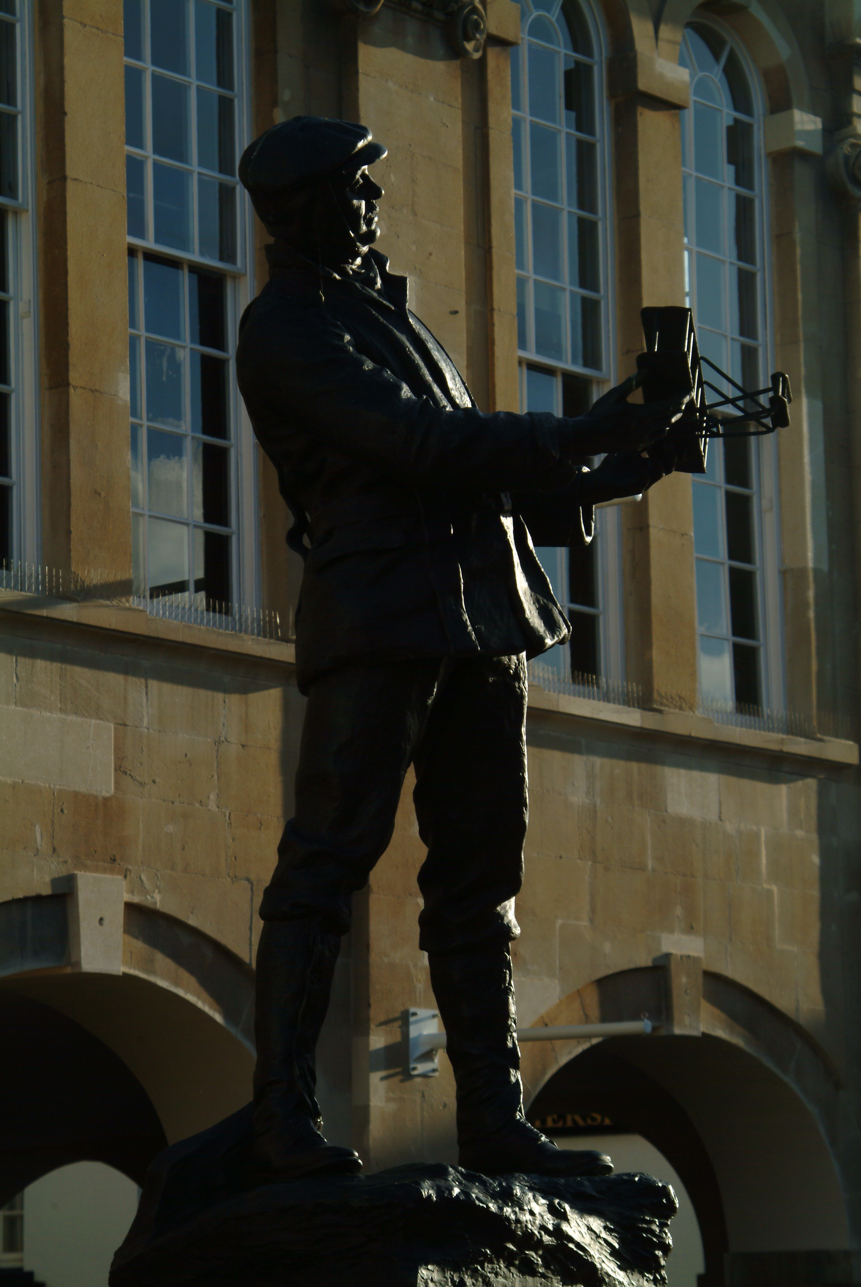 Rolls statue
