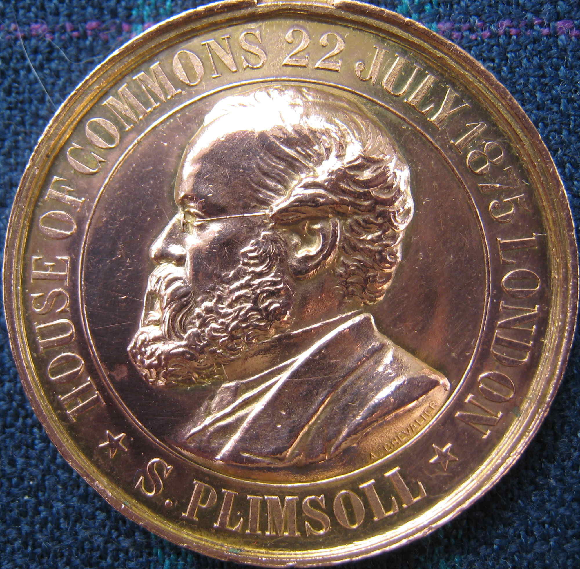 Samuel plimsoll laudatory medal