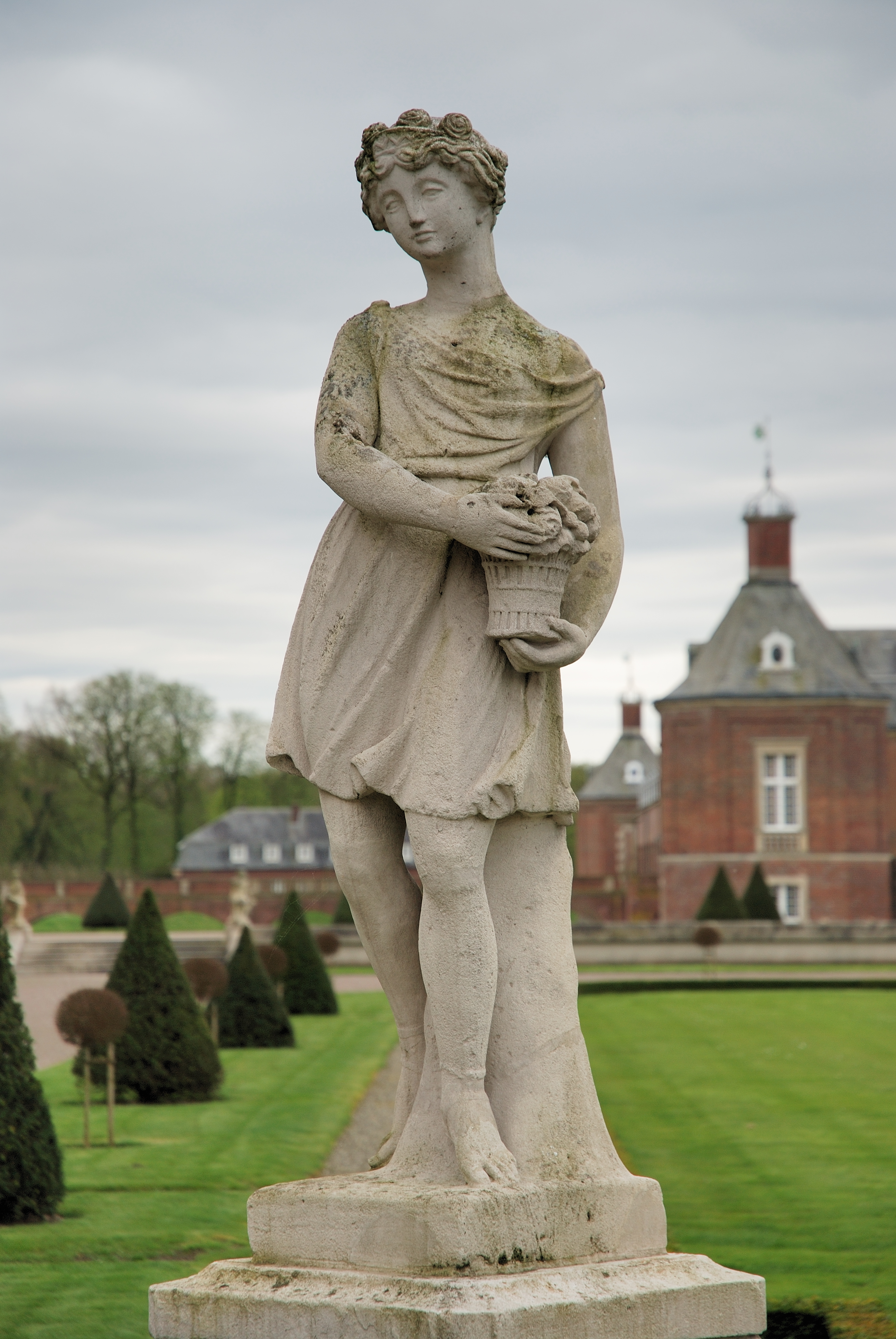 Schloss-Nordkirchen-Venusinsel-Blumenmaedchen-DSC 5836
