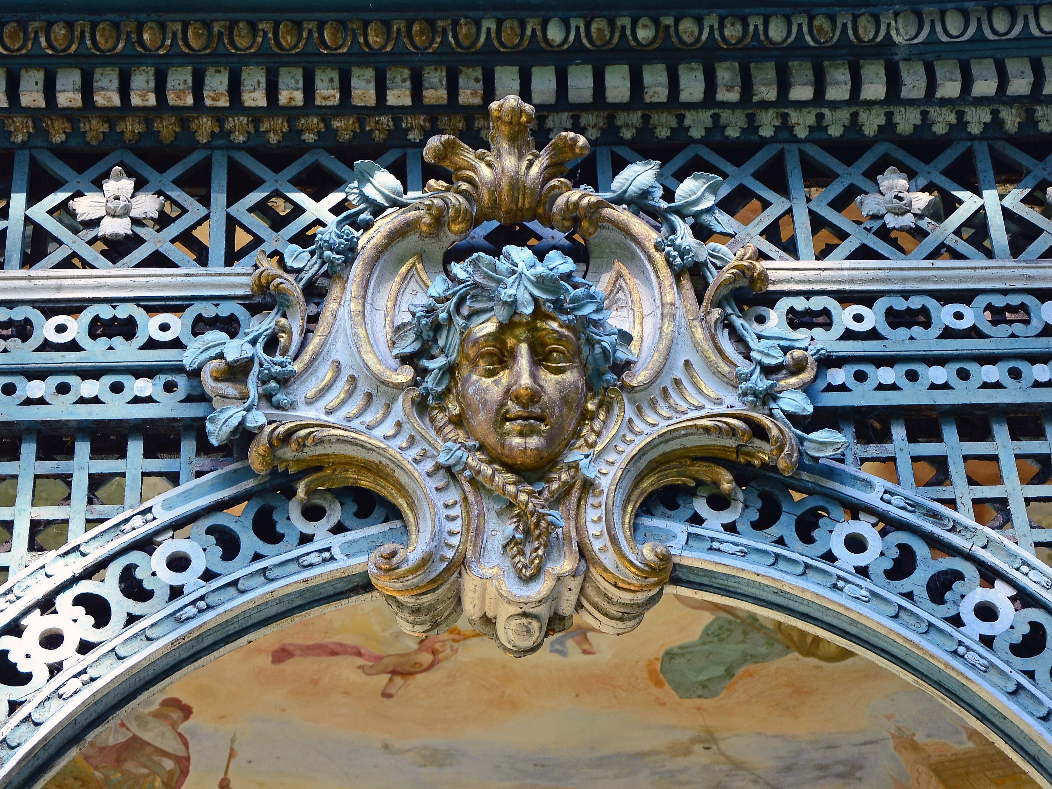 Schloss Laxenburg, Lusthaus Detail