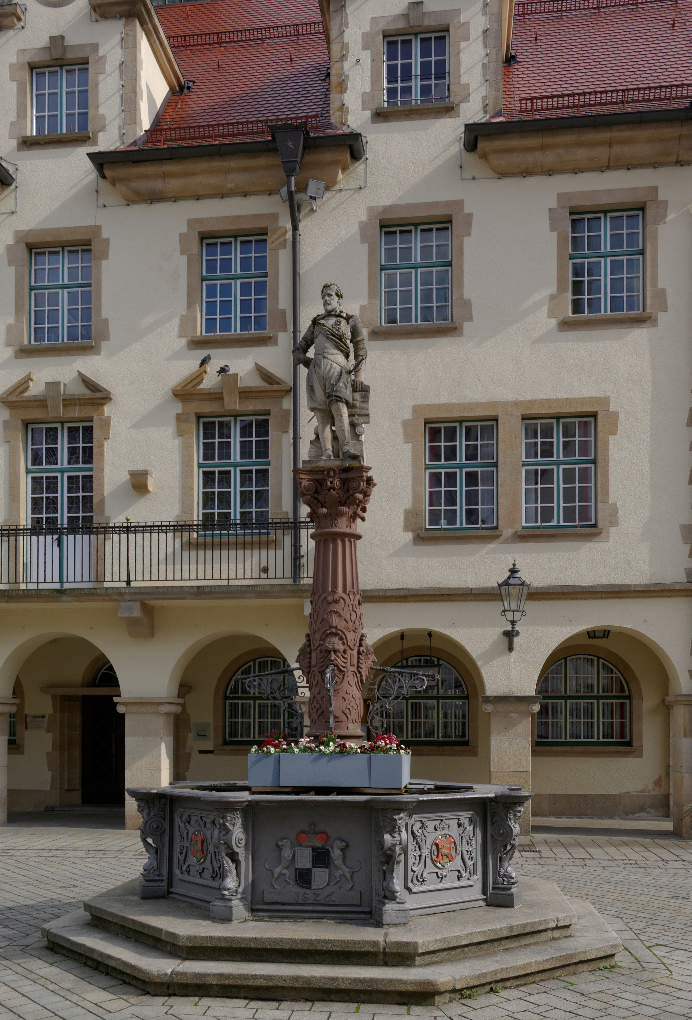 Sigmaringen Marktbrunnen BW 2015-04-28 16-52-00