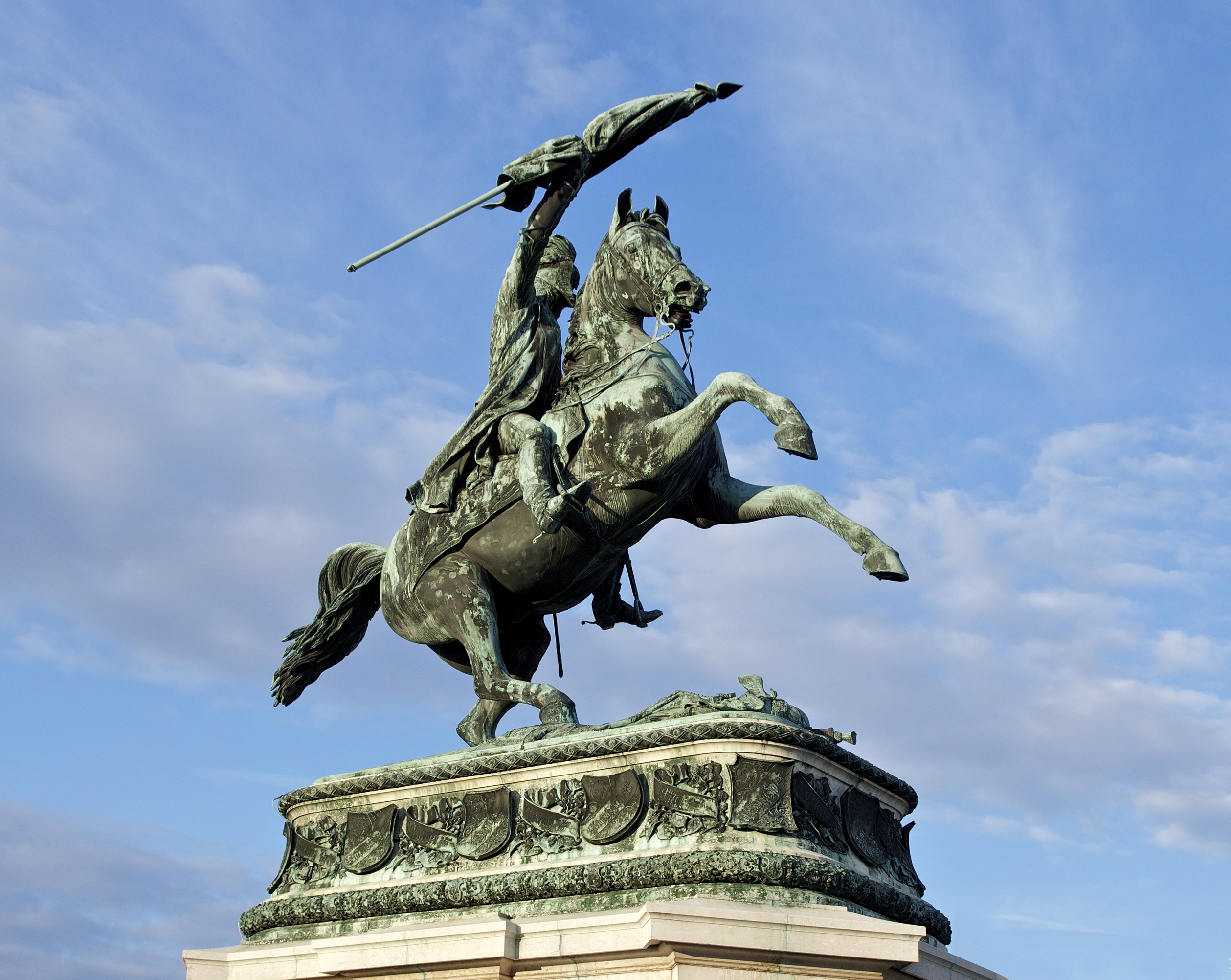 Statue Archiduc Charles Heldenplatz