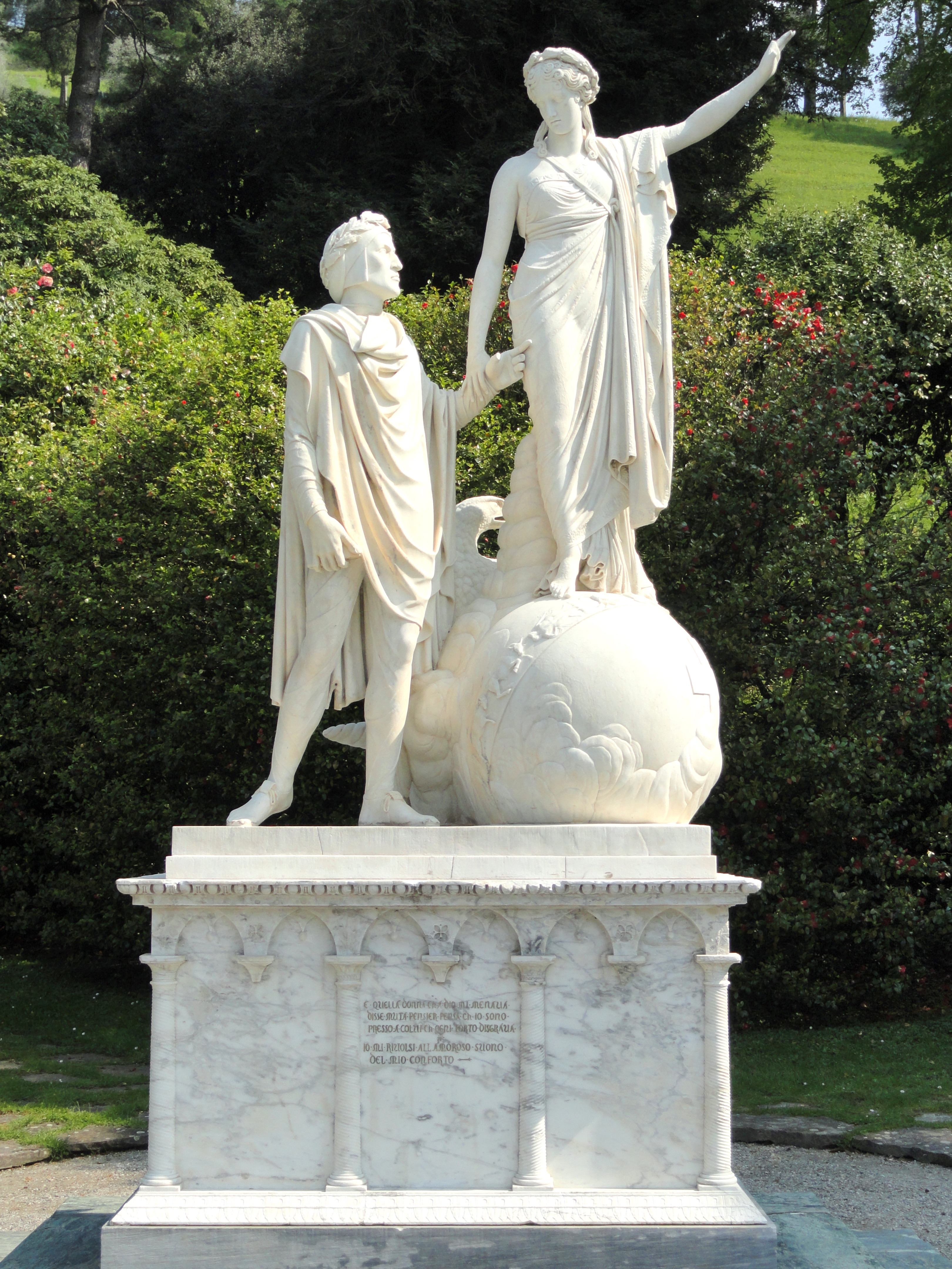 Statue in Villa Melzi (Bellagio) - DSC02734