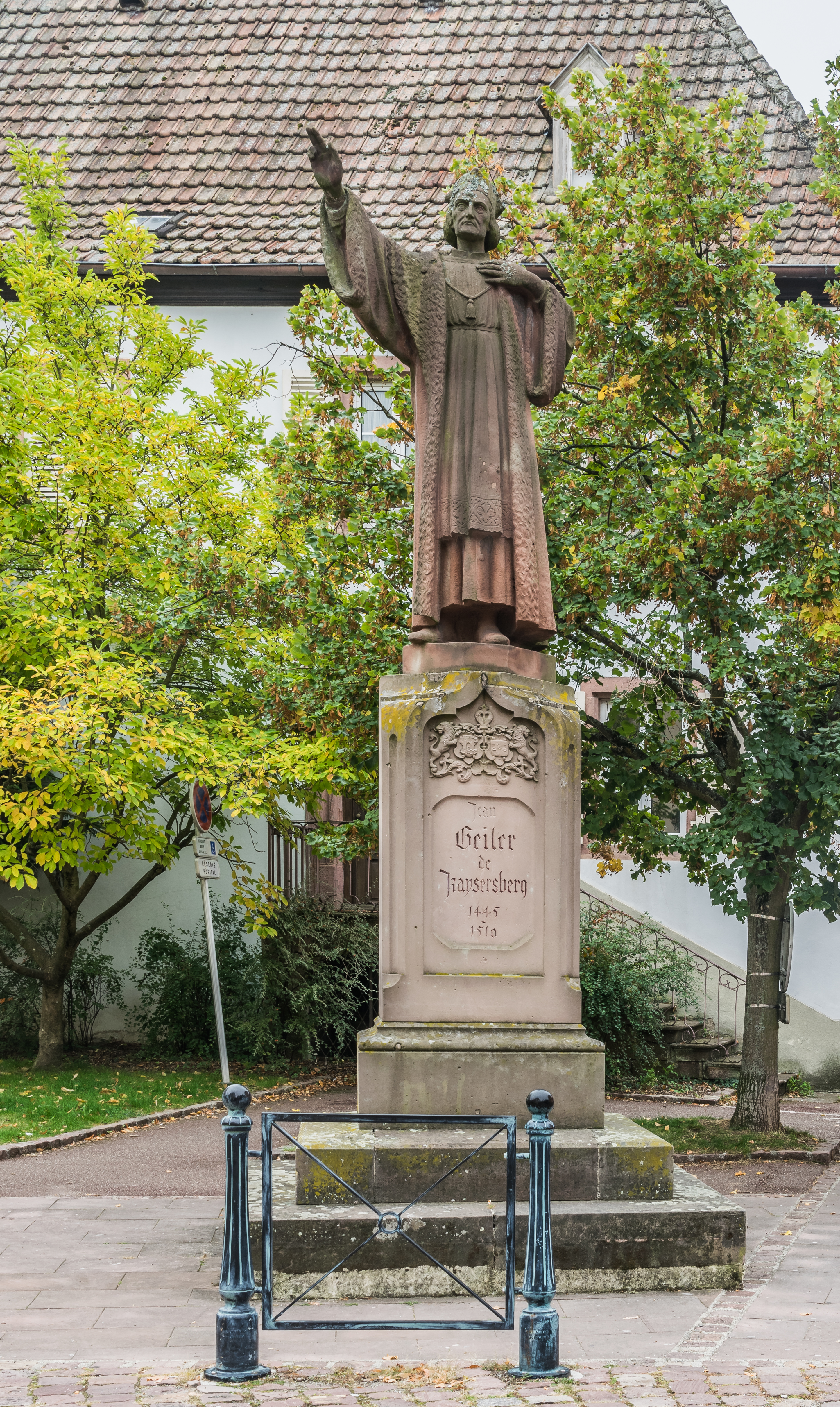 Statue of Johann Geiler von Kaysersberg