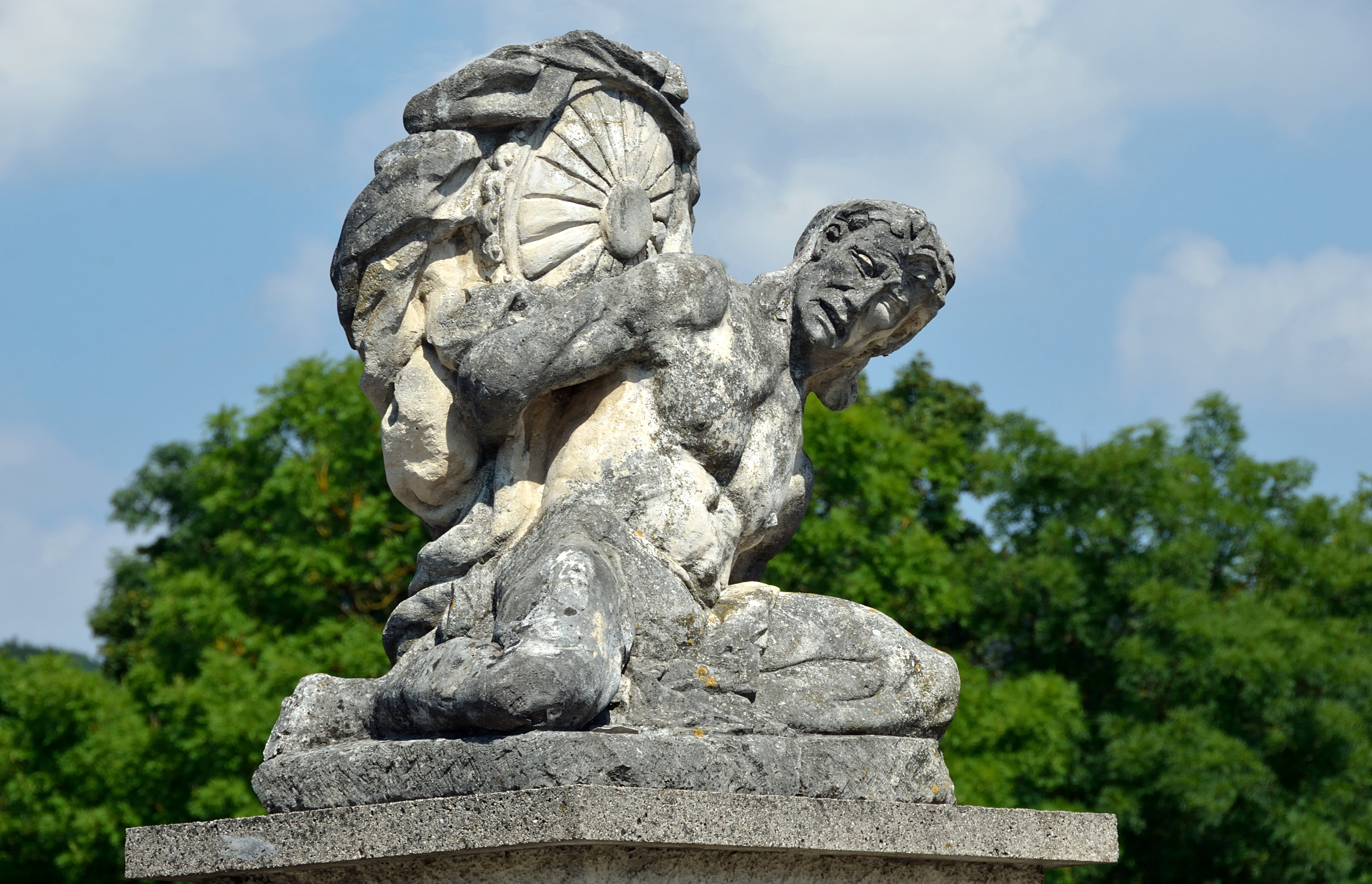 Statue of slaves 03, Heiligenkreuz