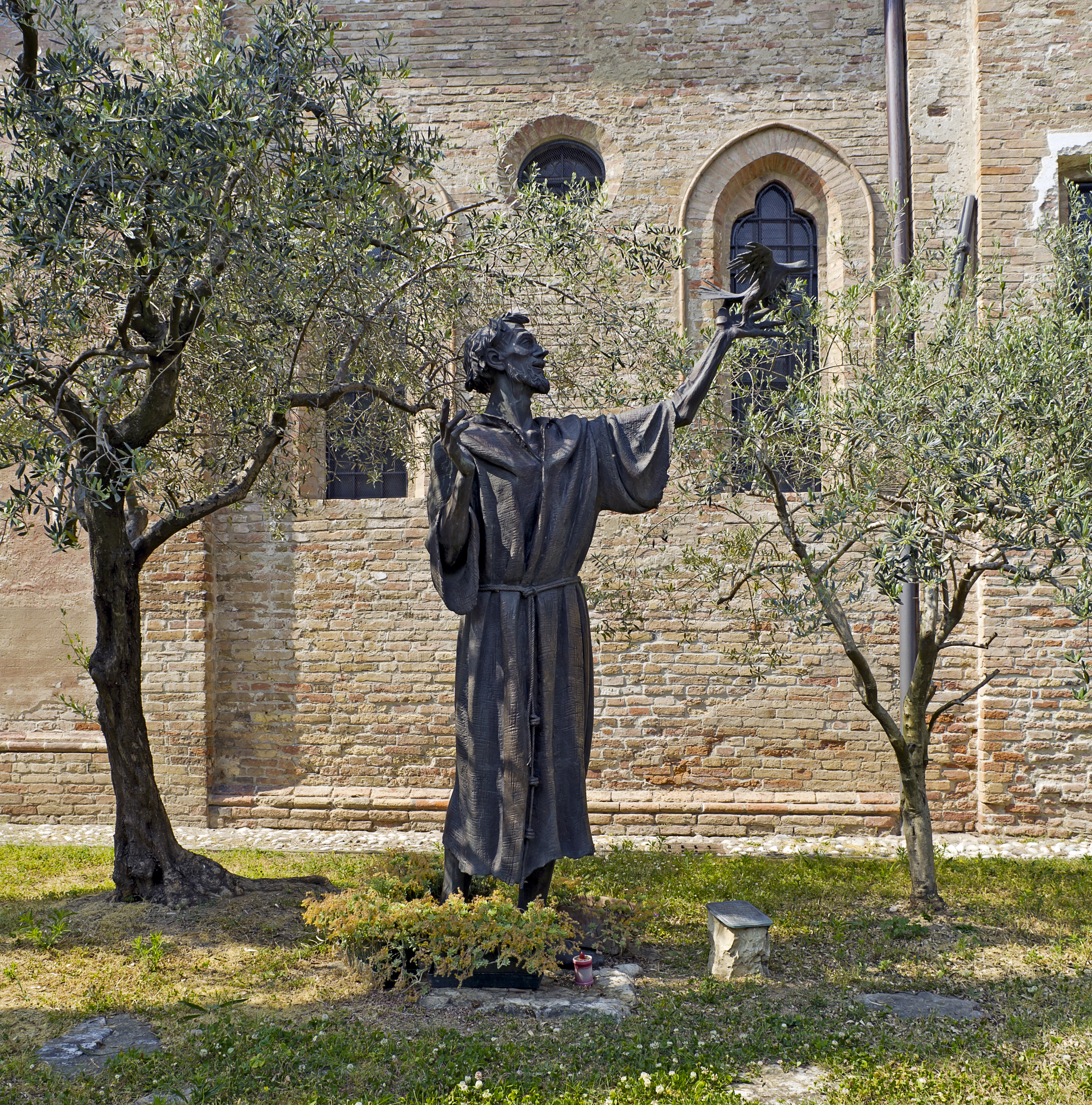 Statuto di bronzo di San Francesco d'Assisi (Treviso)