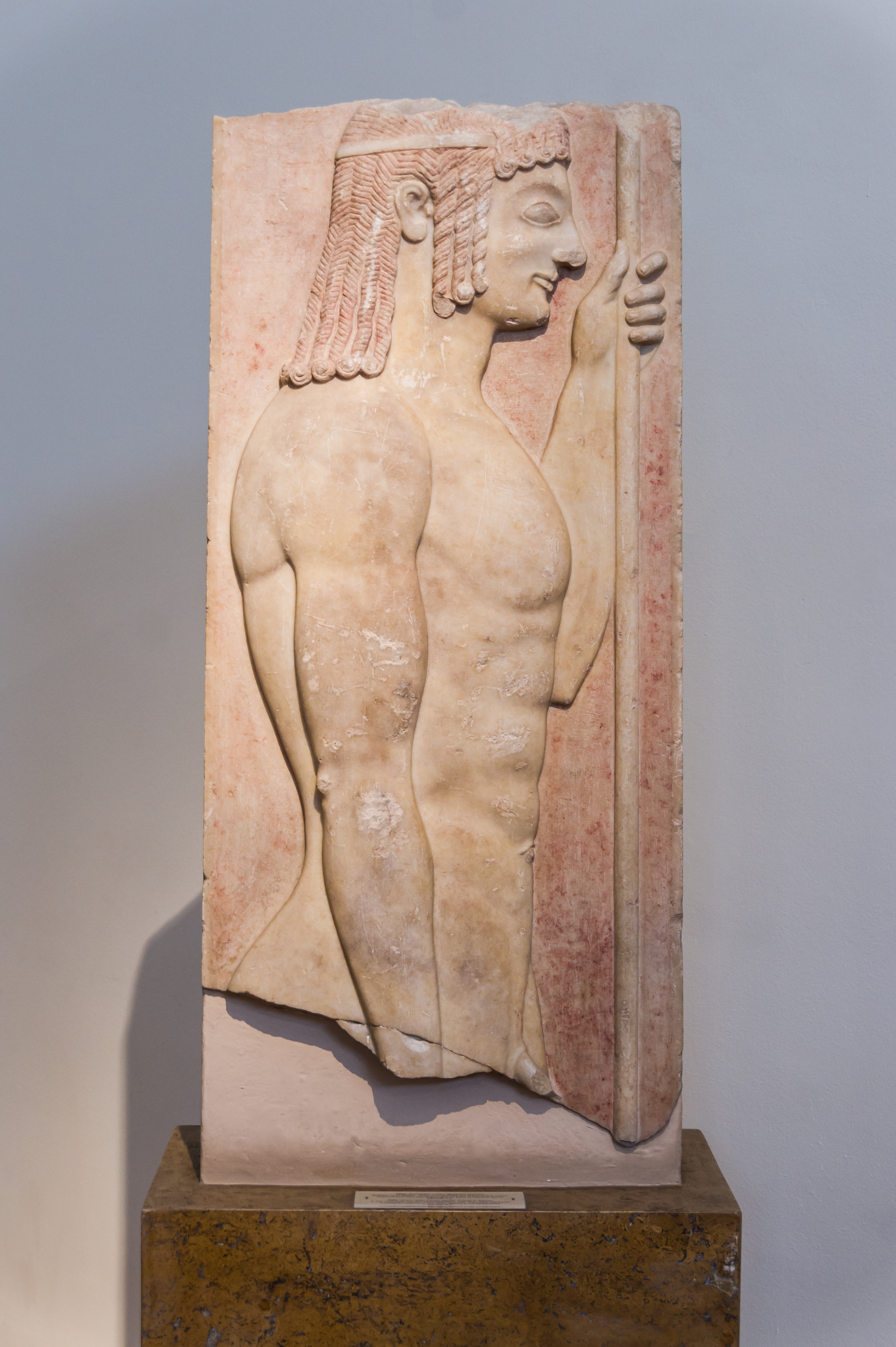 Stele Doryphoros NAMAthens 7901