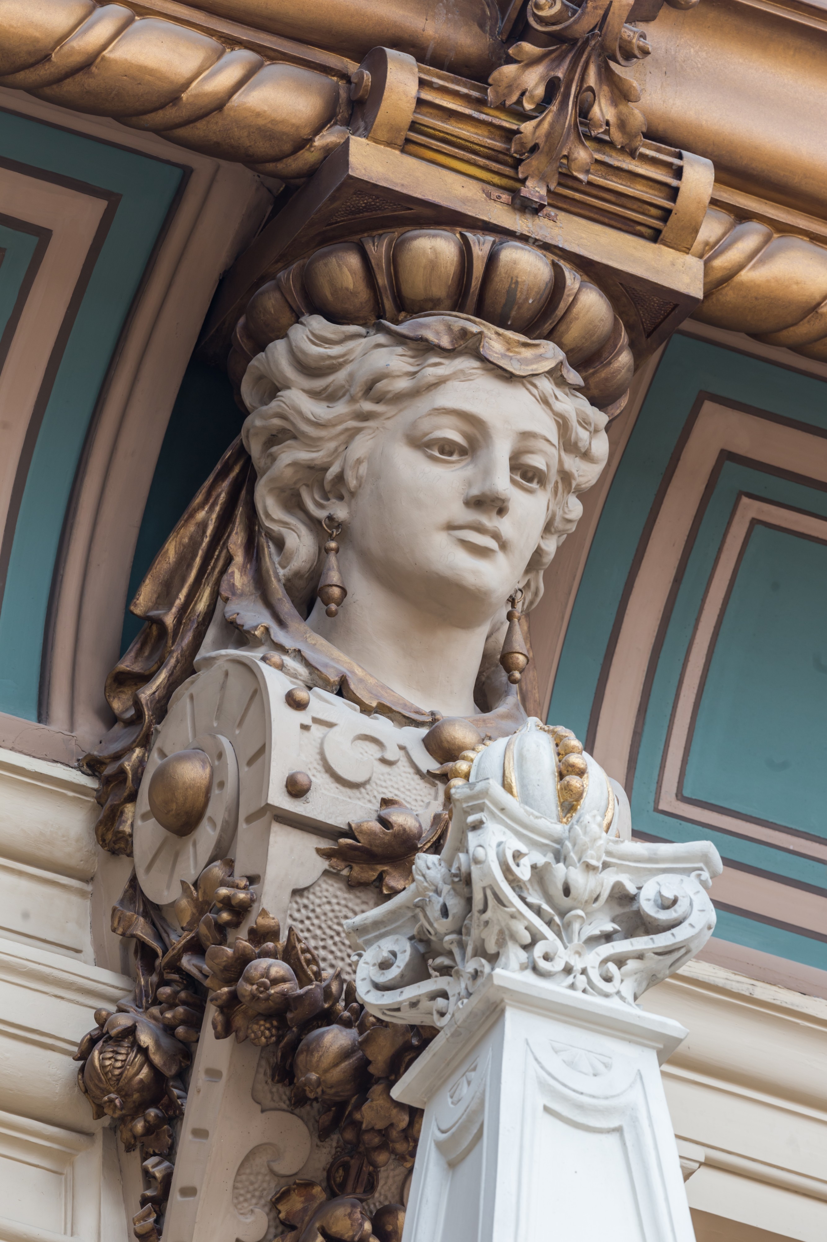 AT 50473 Details of the Aula, Palace of Justice, Vienna-4488