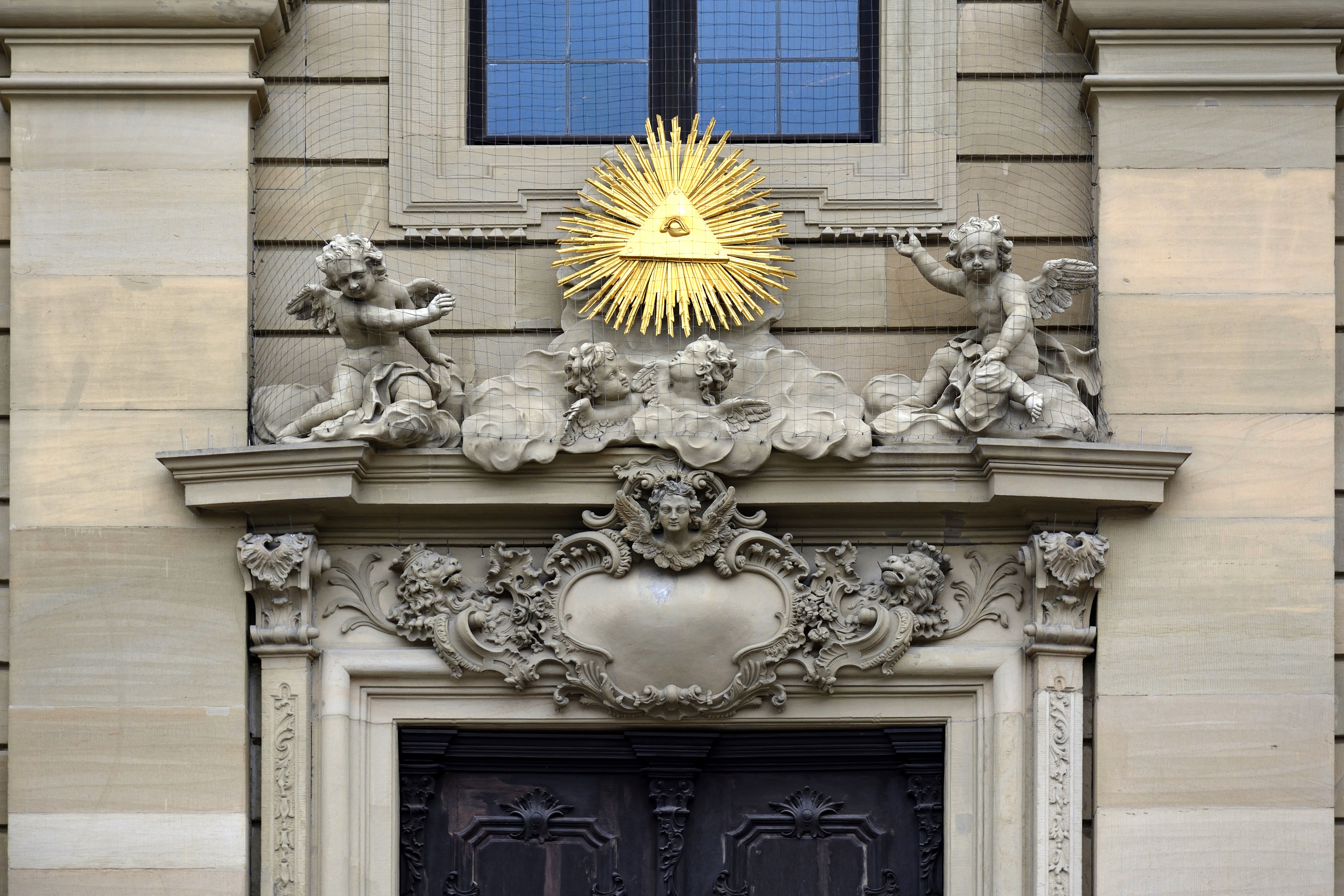 Bayern, Würzburg, Residenz und Schlossgarten NIK 5282