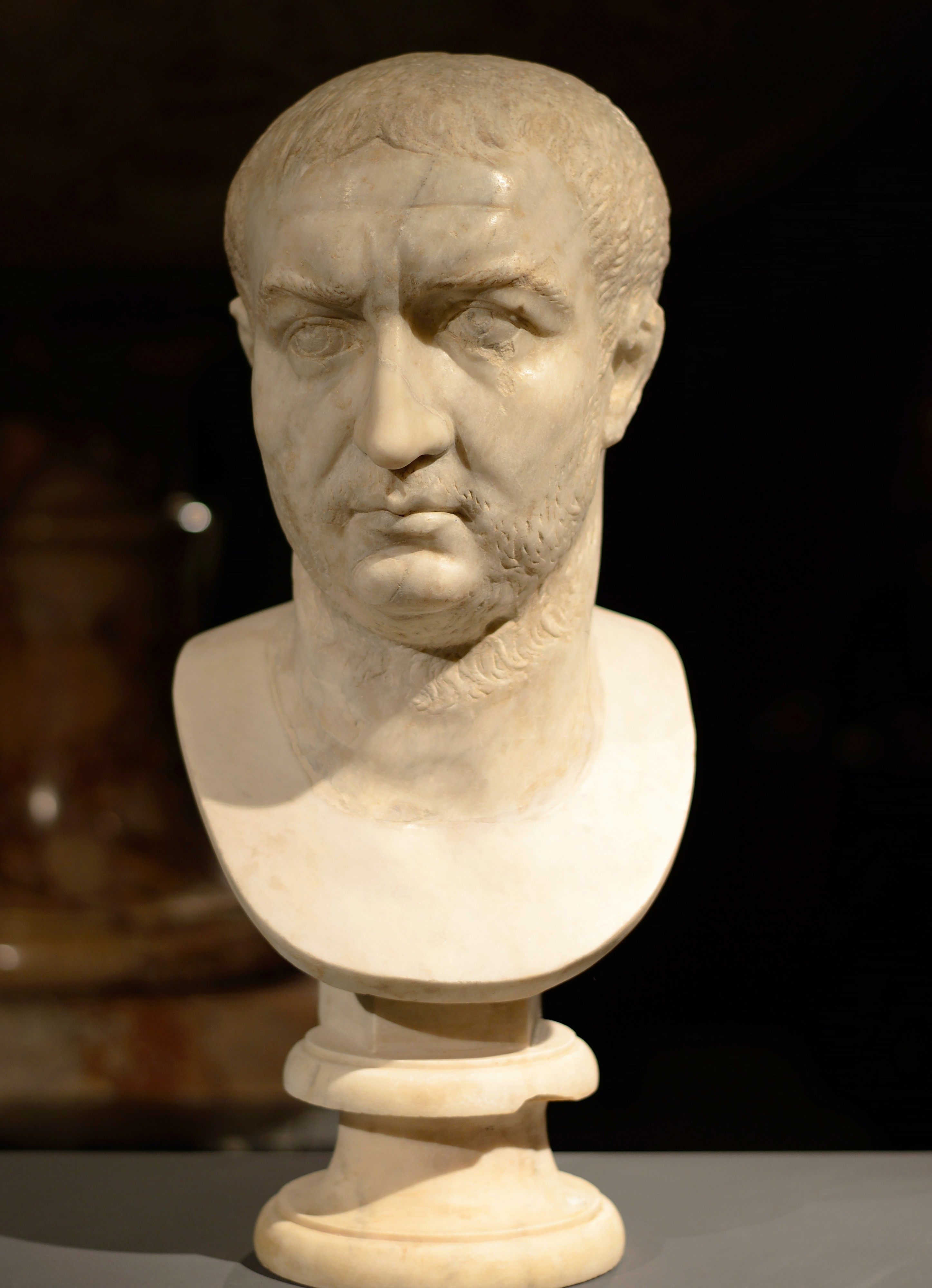 Bust of man in Musei Capitolini